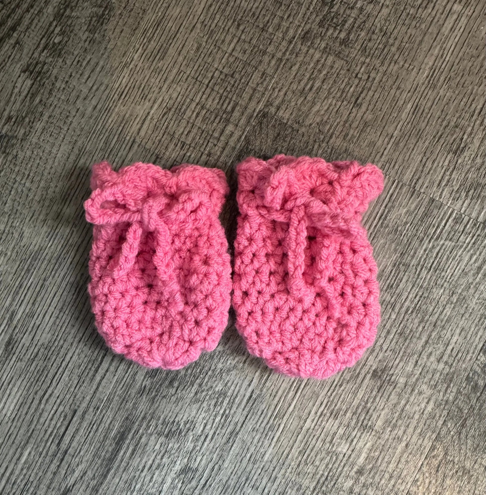 3 piece baby set pink BlackHillsCrochet