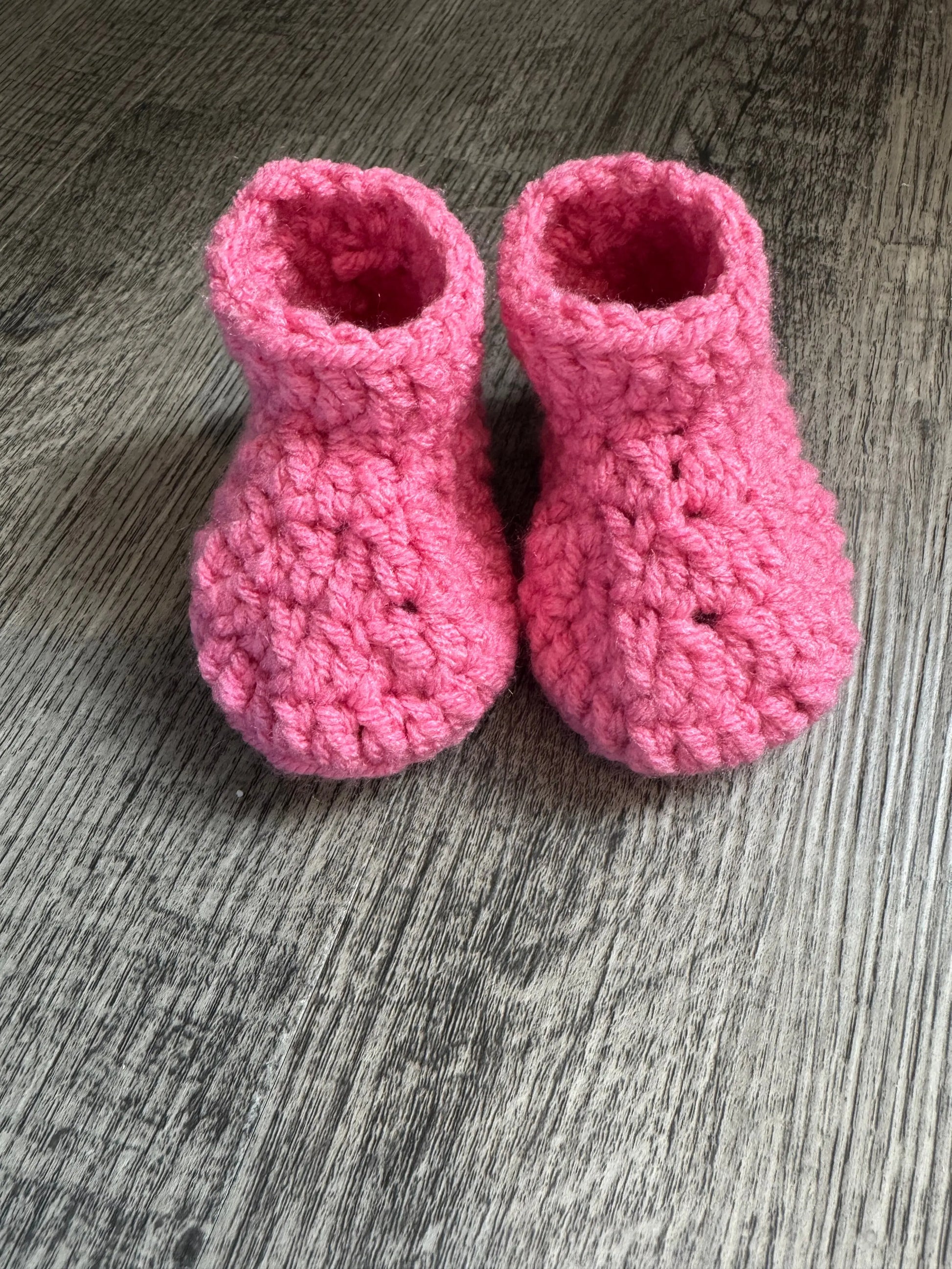 3 piece baby set pink BlackHillsCrochet